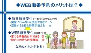 WEB順番予約とは？メリット・デメリット｜大田区大森の大木皮膚科